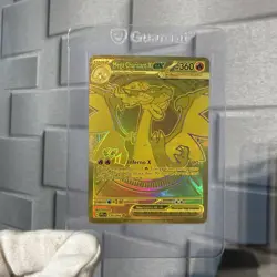 Pokemon TCG Phantasmal Flames Mega Charizard X EX 130/094 - Gold Mega Hyper Rare - Image 1