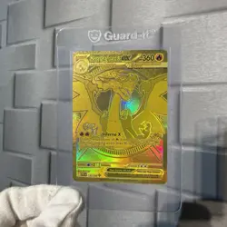 Pokemon TCG Phantasmal Flames Mega Charizard X EX 130/094 - Gold Mega Hyper Rare - Image 3
