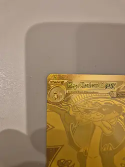 Pokemon TCG - Mega Charizard X EX 130/094 - Phantasmal Flames Gold Ultra Rare - Image 2