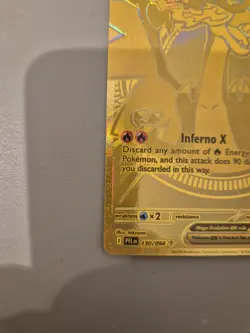 Pokemon TCG - Mega Charizard X EX 130/094 - Phantasmal Flames Gold Ultra Rare - Image 4