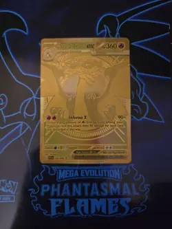 Pokemon TCG| Mega Charizard X EX 130/094 Mega Ultra Rare |Phantasmal Flames| NM - Image 2