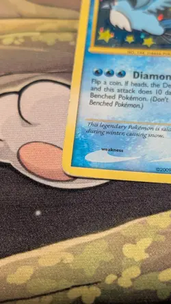 Pokemon Articuno Supreme Victors 148/147 Secret Rare Holo Diamond Dust HP70 - Image 4