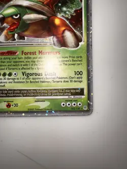 Pokemon TCG Torterra LV.X Holo Rare Gold Star Diamond & Pearl Card 122/130 LP - Image 4