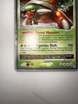 Pokemon TCG Torterra LV.X Holo Rare Gold Star Diamond & Pearl Card 122/130 LP - Image 5
