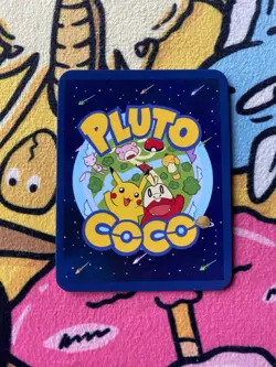 Pluto Coco Mini Card - Bulbasaur #1 - Drawn by tiredbutwoke - Image 2