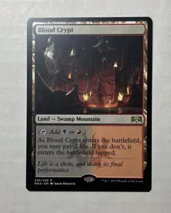 Blood Crypt X1 - NM/M Pack Fresh - Ravnica Allegiance Magic The Gathering Card - Image 1