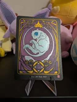 Pokai Gaku Art Yeuh Mew Promo Pokemon Custom Fan Card - Image 1
