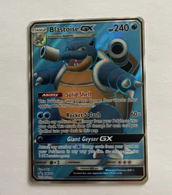 Pokemon TCG Blastoise GX Unbroken Bonds SM189 Holo Promo Card - Image 2