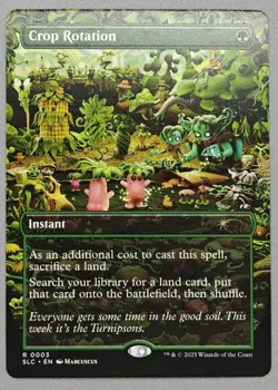 MTG Secret Lair Encyclopedia of Magic 0003 Crop Rotation Non-Foil - Image 1