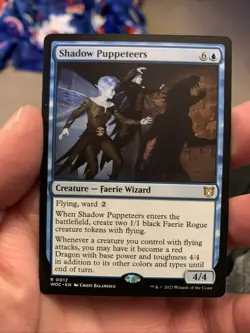 Shadow Puppeteers ~ Commander: Wilds of Eldraine [ NearMint ] [ Magic MTG ] - Image 1
