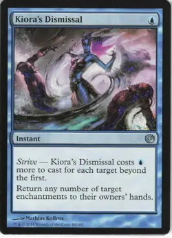 Kiora's Dismissal *PLAYSET* Magic MtG x4 Journey into Nyx SP - Image 1