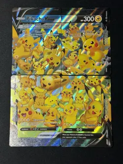 Pokemon Sword & Shield Pikachu V-Union Set of 4 #SWSH139-142 NM or Better - Image 1
