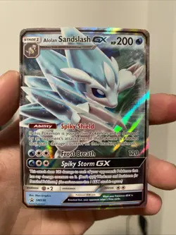 Alolan Sandslash GX SM236 Black Star Promo - Pokemon Card 2020 NM - Image 1