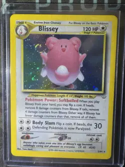 Pokemon TCG - Blissey #2 - Neo Revelation (2001)- Holo - Ungraded - Image 1