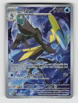 Pokemon - Inteleon - 142/132 ME01: Mega Evolution - Illustration Rare - NM - Image 1