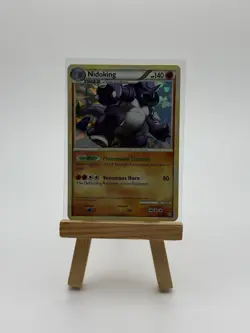 Pokemon TCG 2010 Triumphant Nidoking Holo 6/102 - Image 1