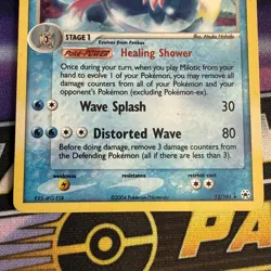 2004 Pokemon EX Hidden Legends Milotic Holo 12/101 - Image 3