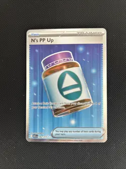 N's PP Up 262/217 Full Art Ultra Rare Pokemon Ascended Heroes ENGLISH NM - Image 1