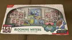 Pokemon 151 Blooming Waters Premium Collection, Scarlet and Violet, Unopened - Image 1