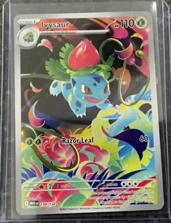 Ivysaur Illustration Rare 134/132 Near Mint Mega Evolution Pokemon TCG English 3 - Image 1
