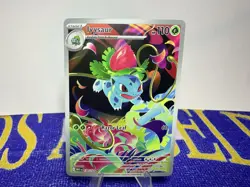 Ivysaur Illustration Rare 134/132 Near Mint Mega Evolution Pokemon TCG English - Image 1