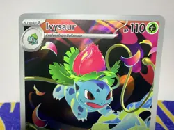 Ivysaur Illustration Rare 134/132 Near Mint Mega Evolution Pokemon TCG English - Image 2