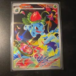 Ivysaur Illustration Rare 134/132 Near Mint Mega Evolution Pokemon TCG English - Image 1