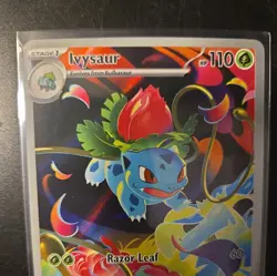 Ivysaur Illustration Rare 134/132 Near Mint Mega Evolution Pokemon TCG English - Image 2