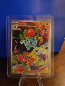 Ivysaur Illustration Rare 134/132 Near Mint Mega Evolution Pokemon TCG English - Image 1