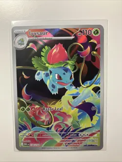 Ivysaur Illustration Rare 134/132 Near Mint Mega Evolution Pokemon TCG English - Image 1