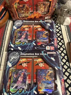 One Piece Illustration Box Vol 5 and 6 (3 boxes total)* Plus A Tin - Image 2