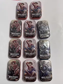 One Piece Tin Pack Set Vol 2 Set of 11 | TS-02 OP-13 | Sealed Bandai Ships Fast - Image 2