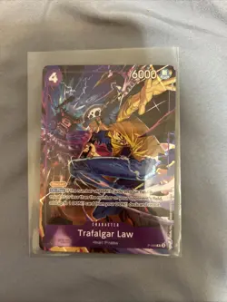 Trafalgar D. Water Law P-093 Friendly Match Battle One Piece Promo Card - Image 1