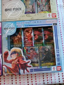 One Piece Illustration Box Vol. 1, 2, 3, & 4 Sealed Lot ×4 (Some Minor Boxwear) - Image 5