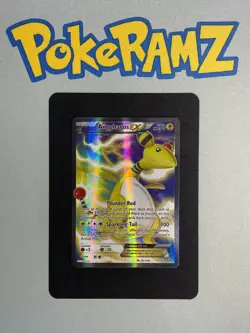 Pokemon TCG Ampharos EX Full Art Card 87/98 XY - Ancient Origins Holo - Image 1