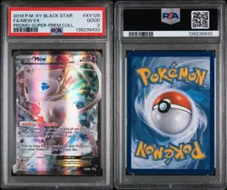 2016 POKEMON XY PROMO SUPER-PREMIUM COLLECTION #XY126 FULL ART/MEW EX PSA 2 - Image 3