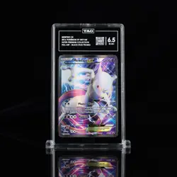 2016 POKEMON XY PROMO SUPER-PREMIUM COLLECTION FULL ART/MEWTWO EX TAG 6.5 - Image 1