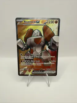Pokemon TCG Regirock ex 214/182 Sv10: Destined Rivals Holo Ultra Rare NM/M - Image 1