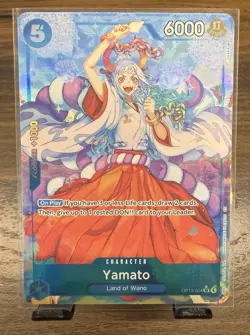 Yamato (Alternate Art) OP13-054 SR Carrying On His Will Foil Alt Art ENGLISH - Image 1