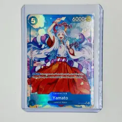 One Piece CCG Yamato Alternate Art OP13-054 Carrying On His Will Foil DD5 - Image 1