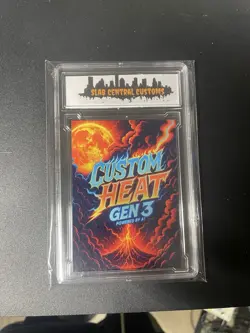 Snorlax Pokemon Custom Heat /5 Custom Card Graded Slab Central - Image 2