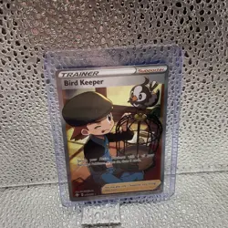 Pokemon TCG Bird Keeper Shining Fates 066/072 Holo Ultra Rare Trainer Cards Nm - Image 3