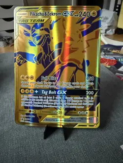 Pikachu & Zekrom GX SM248 Jumbo Cards Holo - Image 1