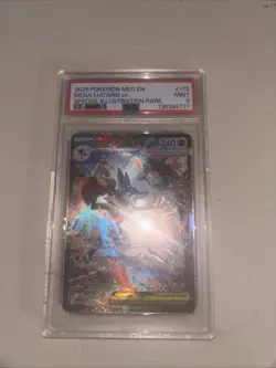 Pokemon Mega Evolutions TCG Mega Lucario EX Card 179/132 - Image 1