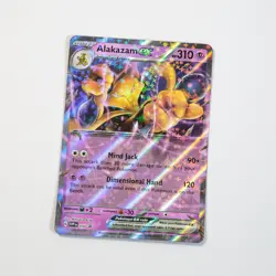 ALAKAZAM EX 050 SVP Scarlet Violet 151 Promo Ultra Rare Pokemon Card Near Mint - Image 4