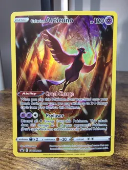 Galarian Articuno SWSH282 PROMO BLACK STAR HOLO Sword & Shield Pokemon NM - Image 1