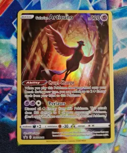 Galarian Articuno SWSH282 Holo Black Star Promo Pokemon NM - Image 1