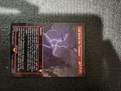 MTG Call Forth The Tempest - Borderless - NOT Foil - x1 NM Rare - Image 1