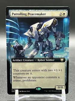 Patrolling Peacemaker (Extended Art) Commander: Edge of Eternities Regular 0025 - Image 1