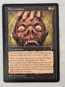 NM Necromancy Visions Mtg Magic the Gathering - Image 1
